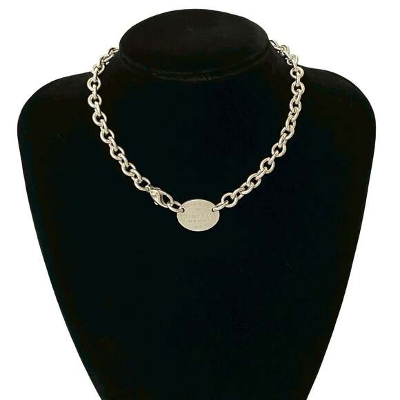 TIFFANY Silver Necklace - Picture 2 of 4